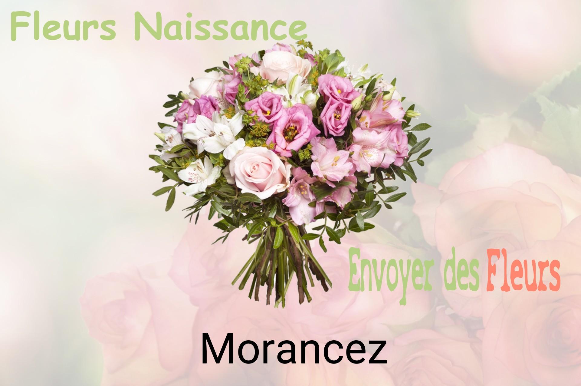 Bouquet de fleurs de naissance livré à Morancez